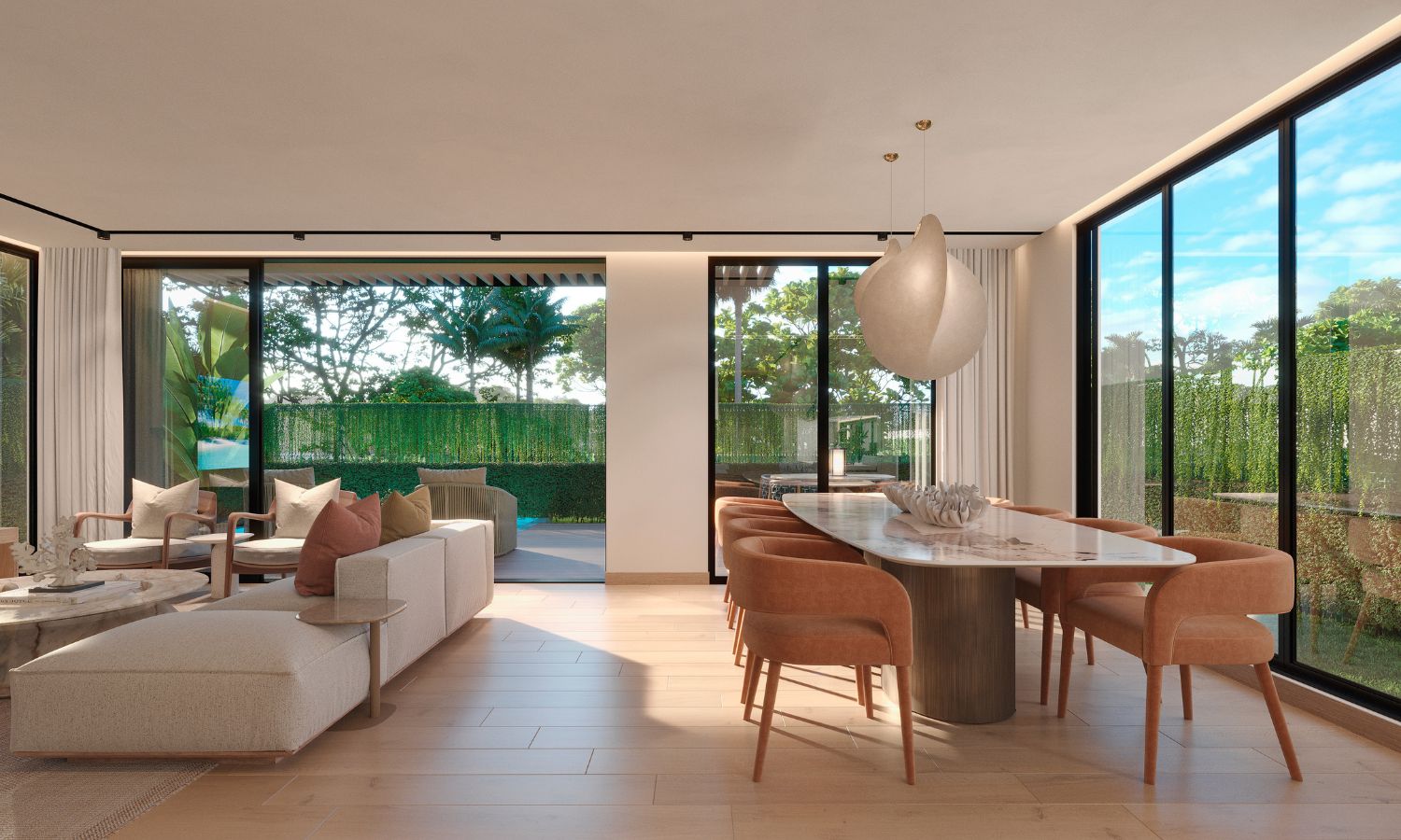 Tropical Beach villas 4